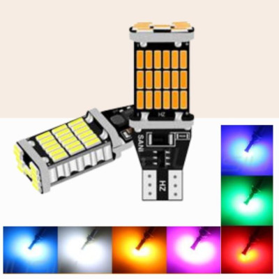 Đèn LED xi nhan ô tô T15 Bóng Đèn LED Lùi Xe Siêu Sáng T15 W16W 921 45 SMD 4014  cho ô-tô