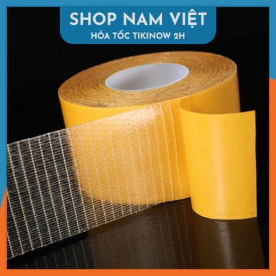 Keo 2 Mặt Sợi Thủy Tinh Cường Lực Dán Thảm Trải Sàn, Keo Chống Nước, Không Để Vết Keo