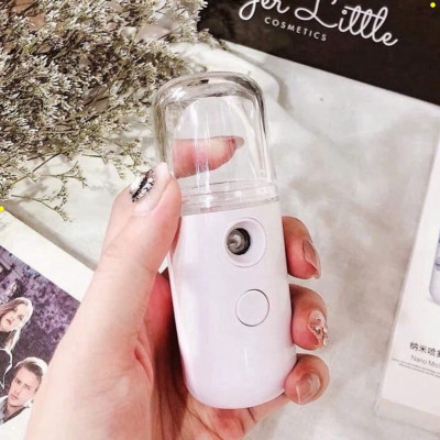 MÁy phun sương nano mini cầm tay dễ thương ( giao mẫu ngẫu nhiên) Chăm Sóc Và Làm Mát Da Mặt (BẬT: BẤM NÚT 2 LẦN)