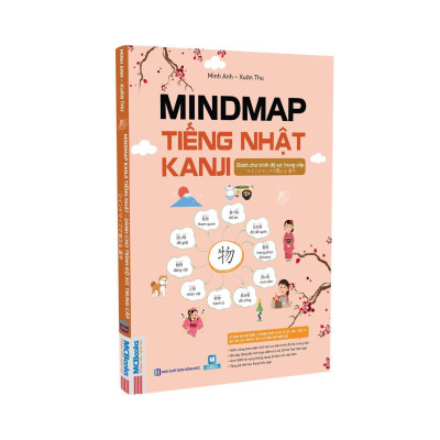 Sách - Mindmap Kanji Tiếng Nhật - Dành Cho Trình Độ Sơ, Trung Cấp - Học Kèm App Online - MCBooks