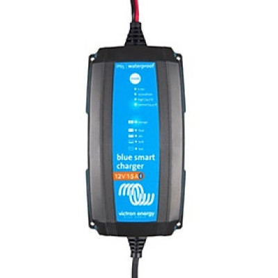 Bộ sạc ắc quy Blue Smart IP65 Charger 12/15(1) 230V UK Retail thương hiệu Victron Energy