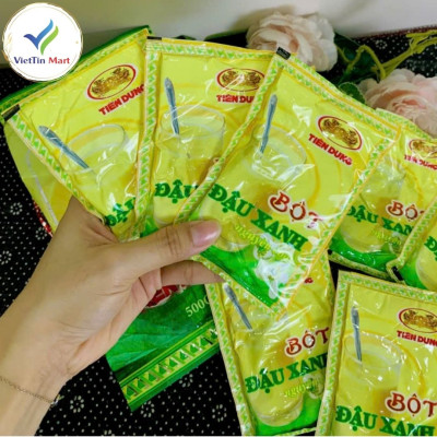 Bột Đậu Xanh Tiên Dung 500g (10 gói x 50g)