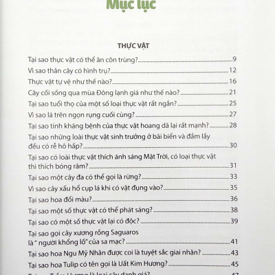 Hỏi Đáp Khoa Học - Đọc Ít Nhất - Hiểu Nhiều Nhất - 10 Vạn Câu Hỏi Vì Sao? Thực Vật ,Côn Trùng, Gia Cầm Gia Súc, Chim (Tái Bản)