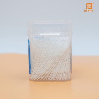 Tăm xỉa răng Cao Cấp, Tăm nhựa YUMY hộp đứng (TN11-134) 500 cái/  hộp