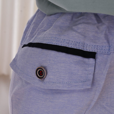 Quần Short kaki lửng lưng thun nam