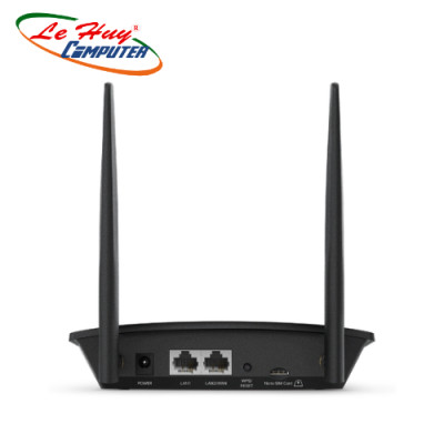 Bộ phát WiFi 4G LTE TP-Link Archer MR100 Chuẩn N Tốc Độ 300Mbps - Hàng Chính Hãng