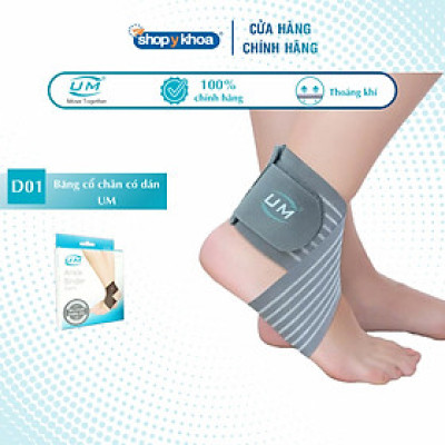 Băng cổ chân có dán United Medicare (D01)