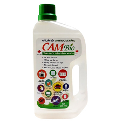 Tẩy Rửa Đa Năng CAM BIO - An Toàn Cấp Độ Thực Phẩm - Công Nghệ Bắc Mỹ (Sạch khuẩn 99.99%)