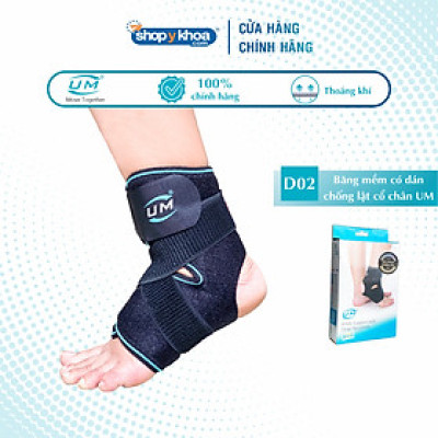 Băng mềm có dán chống lật cổ chân United Medicare (D02)