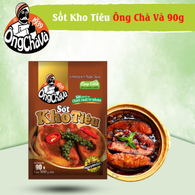 Combo 5 Gói Sốt Kho Tiêu Ông Chà Và 90g (Simmered With Pepper Sauce)