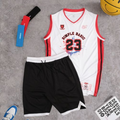 Quần short bóng rổ nam Simple Basic, co giãn, thoải mái vận động, tập thể thao, màu đen