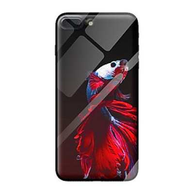Ốp kính cường lực cho iPhone 7 Plus cá 24 - Hàng chính hãng