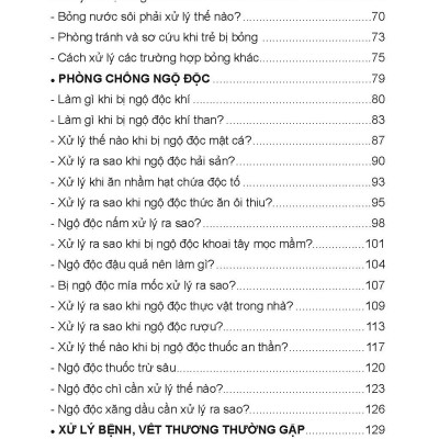 Phòng Tránh Tai Nạn Trong Gia Đình - Vietnambook