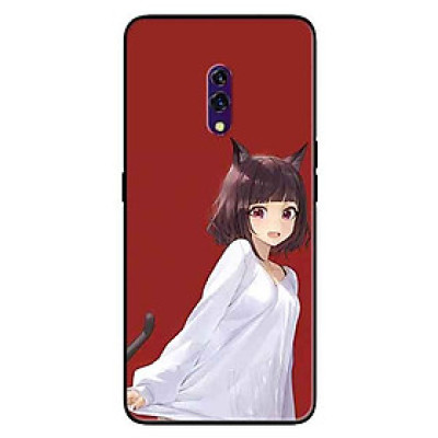 Ốp lưng in cho Realme X Mẫu Cún Tai To