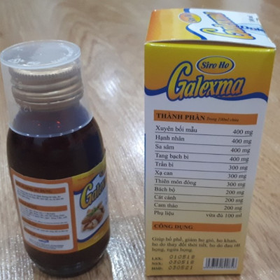 COMBO 2 CHAI SIRO HO GALEXMA