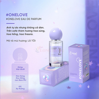 Nước hoa Emmié by HappySkin Eau De Parfum (15ml) - Hàng chính hãng