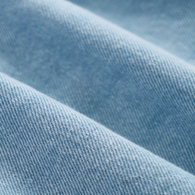 Quần Short Jean ROUTINE Nam Lưng Thun Trơn Ống Rộng Form Loose - 10S24DPS002 | LASTORE MENSWEAR