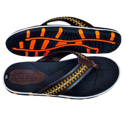 Dép nam xỏ ngón HÀ NAM da bò thật cao cấp DXN2039