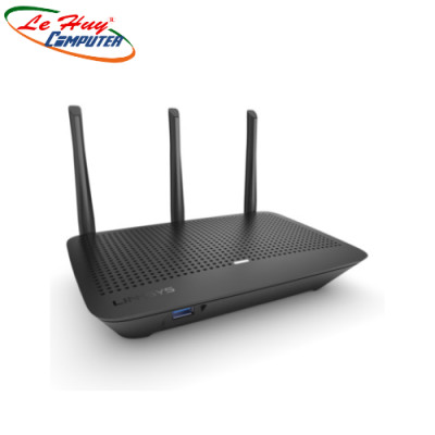 Bộ phát wifi Linksys EA7500S-AH MAX-STREAM (Chuẩn AC/ AC1900Mbps/ 3 Ăng-ten ngoài/ 35 User) Hàng Chính Hãng