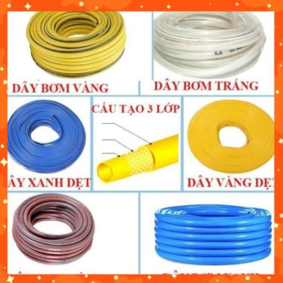 Bộ dây vòi xịt nước rửa xe,tưới cây tăng áp 3 lần 20m(cút đồng nối nhựa xanh) 206817