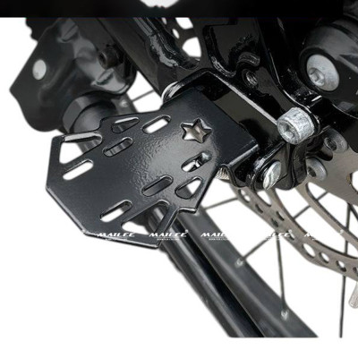 Gác Chân Sau Xe Đạp ST-512M Thép Kim Loại Gập Gọn 90° độ- Phù Hợp MTB, An Toàn Cho Trẻ Em (Bộ gồm 2 cái) - Mai Lee