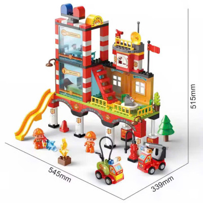 FEELO - 42002 - Lắp Ráp Trạm Cứu Hỏa Cao Tầng (173 Chi Tiết)