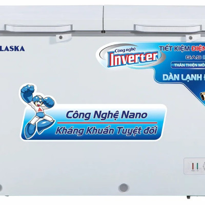TỦ ĐÔNG MÁT INVERTER ALASKA 500 LÍT BCD-5068CI - hàng chính hãng