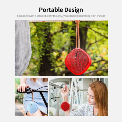 Loa Bluetooth Yoobao âm thanh nổi không dây siêu trầm(Đỏ)