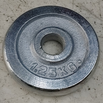 Tạ Đĩa Mạ Crom Cao Cấp Chrome Weight Plates, Đĩa Tạ Gắn Đòn Tập Tay - Phuy Tạ 27mm (1 Đĩa Tạ)