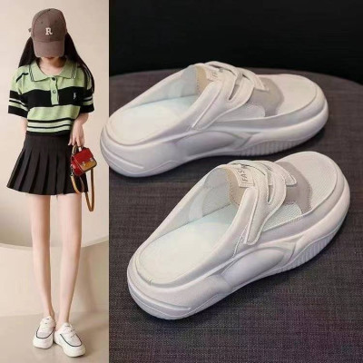 Giày lười thể thao nữ đế êm nhẹ, thoáng khí đế cao su đúc, chống trơn trượt hạn chế mòn – GNU2077