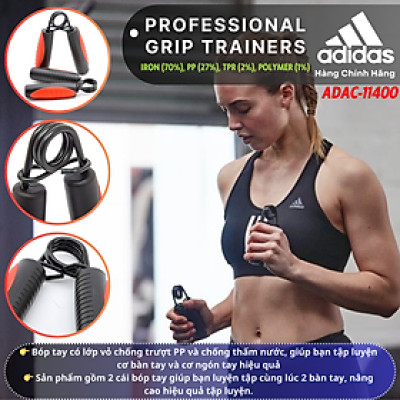 Bóp Tay Chuyên Dụng Chính Hãng ADIDAS ADAC-11400 Professional Grip Trainers (1 Cặp) - Tập Cơ Tay