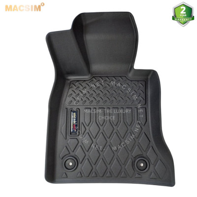 Thảm lót sàn xe ô tô VinFast Lux A Nhãn hiệu Macsim chất liệu nhựa TPE cao cấp màu đen