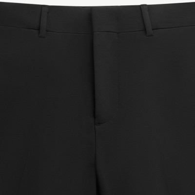 Quần Âu Nam ROUTINE Twill Ống Ôm Xếp Ly Trơn Form Slim Crop - ROUTINE 10F23PFO001R1