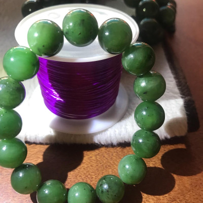 VÒNG NGỌC PHẬT ĐẸP 12ly NAM NỮ MỆNH MỘC HOẢ ĐÁ TỰ NHIÊN