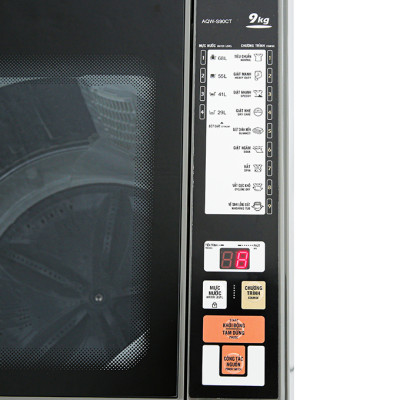 Máy giặt Aqua 9 kg AQW-S90CT.S - Hàng chính hãng [Giao hàng toàn quốc]
