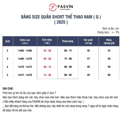 Quần Short Nam Thể Thao FASVIN HL25662.HN Vải Thun Lạnh Cao Cấp Mềm, Nhẹ, Mát, Hàng Nhà Máy