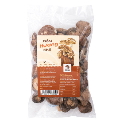 Nấm Hương Khô (Nấm Đông Cô Khô) - Nông Trại Nấm Xanh