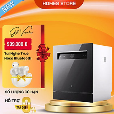 Máy Rửa Bát Xiaomi Mijia 13 Bộ S2 – Khử Trùng 99,9%, Tiêu Thụ Nước Ít Hơn 85% Rửa Tay, Kết Nối App Thông Minh - Hàng Nhập Khẩu