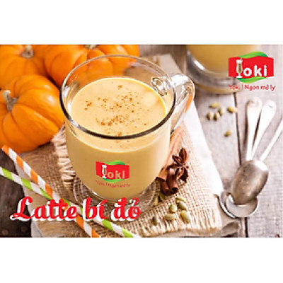 Latte Bí Đỏ Yoki