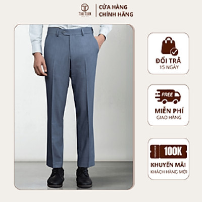 Quần tây nam Thái Tuấn không tăng đơ màu xám ghi sáng | Lịch lãm, nam tính, thời trang - Thời trang Công Sở/Dạo phố