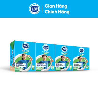 Thùng 48 Hộp Sữa Tươi Tiệt Trùng Dutch Lady Cô Gái Hà Lan Có Đường (48 x 110ml)
