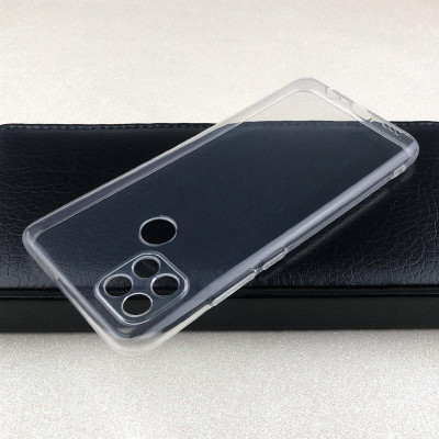 Ốp lưng silicon dẻo cho Oppo A15 / Oppo A15s hiệu Ultra Thin trong suốt mỏng 0.6mm độ trong tuyệt đối chống trầy xước - Hàng nhập khẩu