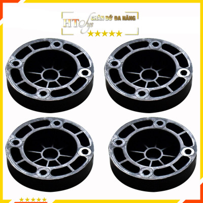Bộ 04 chân đế cao su chống rung máy giặt - HT SYS - Đế chống rung máy giặt - Đế chống ồn máy giặt, máy sấy,tủ lạnh, bàn ghế - Giao màu ngẫu nhiên