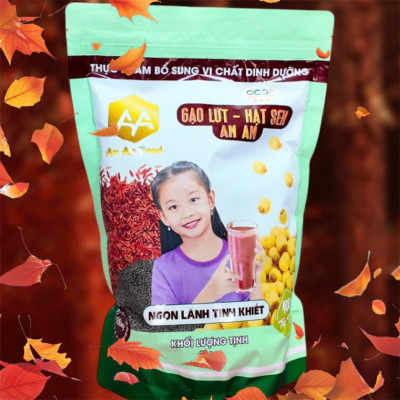 Deal hời 1 kg Bột gạo lứt-hạt sen-mè đen ( bột gạo lứt ANAN) thay thế bửa ăn , chăm sóc sức khỏe , xương khớp , ngủ ngon