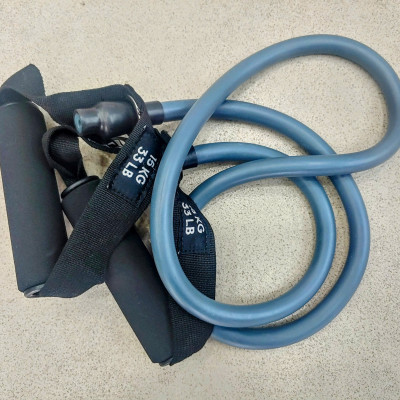 Dây kháng lực có tay cầm chính hãng ADIDAS ADTB-10506-NL Resistance Tube (Mức kháng 15KG/33LBS)