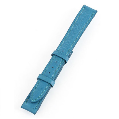  Dây đồng hồ da bò nhiều size màu xanh da HJ8111-25-39
