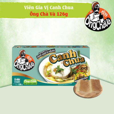 Viên Gia Vị Canh Chua Ông Chà Và Gold 126gr (Sweet & Sour Soup Cubes)