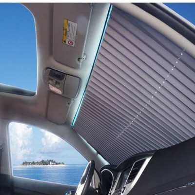 Bộ Rèm Chắn Nắng Kính Lái Bên Trong Ô Tô Tự Động 165 x 70