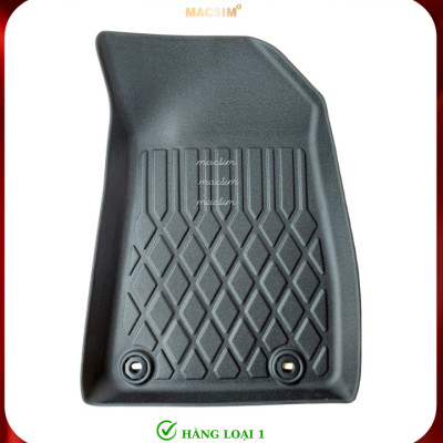 Thảm lót sàn xe ô tô MG ZS (sd) Nhãn hiệu Macsim chất liệu nhựa TPE cao cấp màu đen