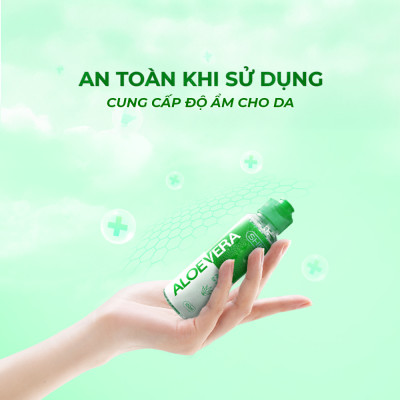 Gel bôi trơn tinh chất lô hội Shell Aloe - Chai 100ml | SHELL CHÍNH HÃNG